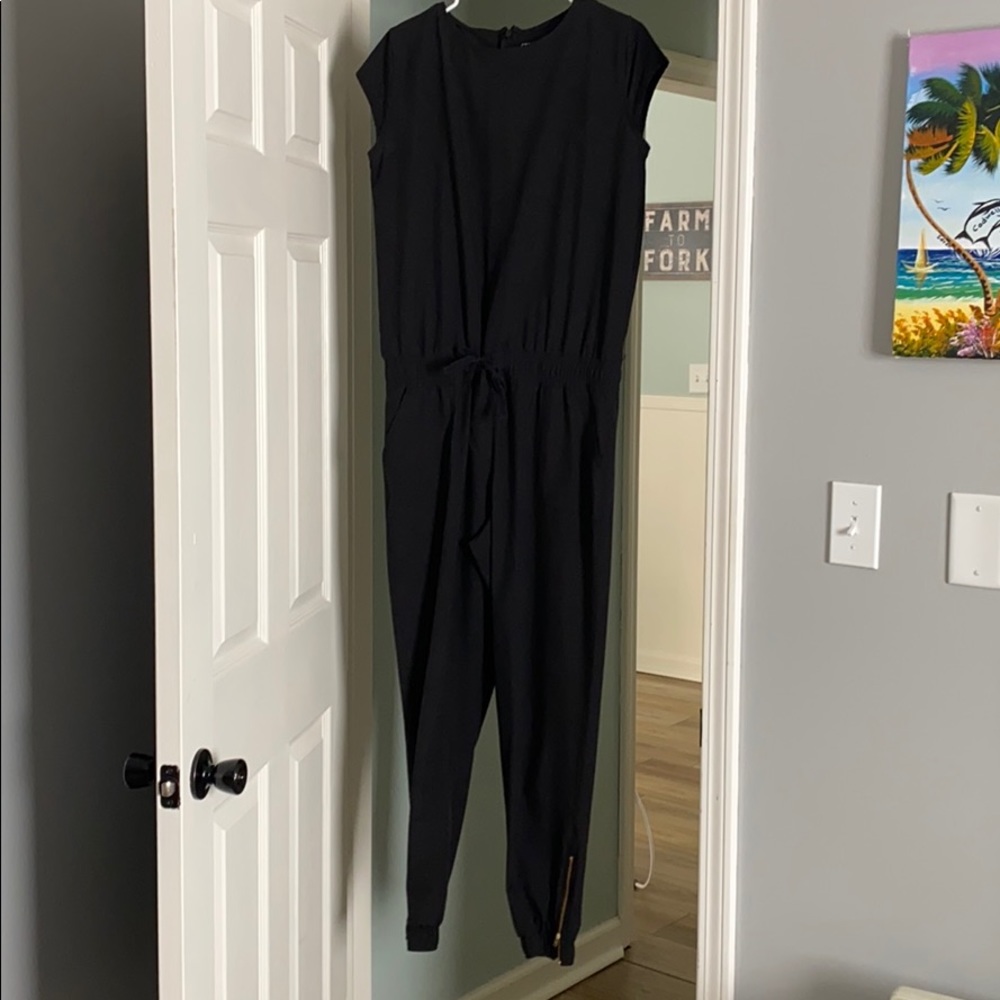 Albion Fit Black Jumpsuit